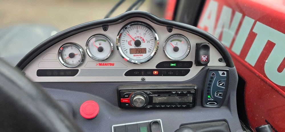 Навантажувач телескопічний manitou 634