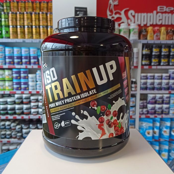 Muscle Clinic ISOtrainup 1800g Izolat Białka WPI Białko Smak Żurawina