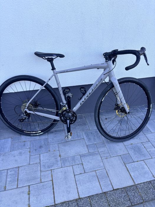 rower szosowy gravel 28 cali 2x8 kross