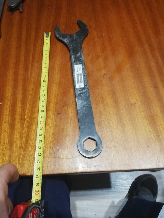 Klucz płaski 42/19 made in USA solidny 30 cm długość