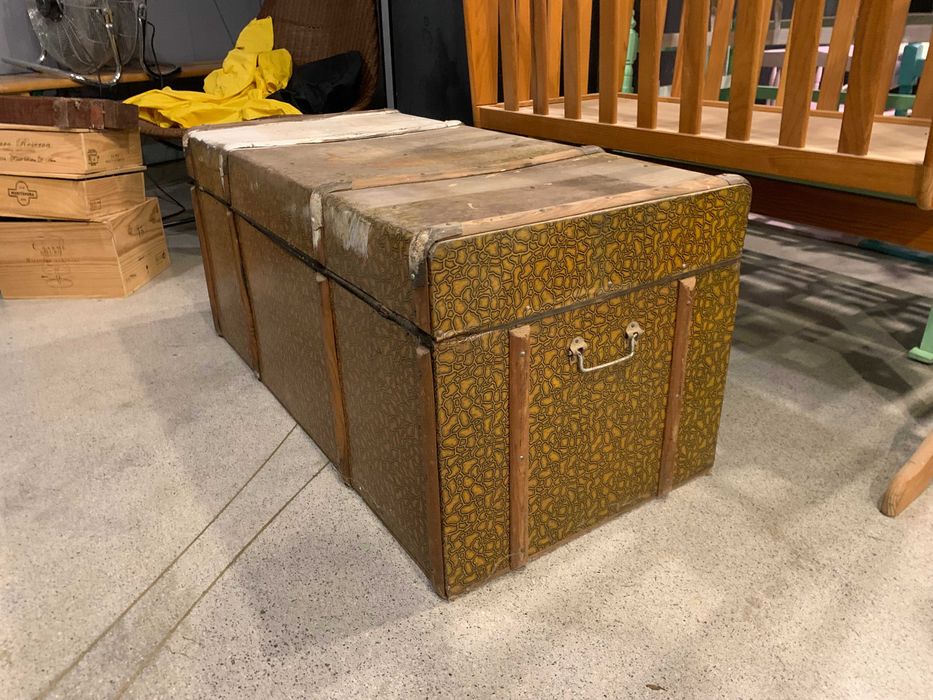 Baú antigo vintage