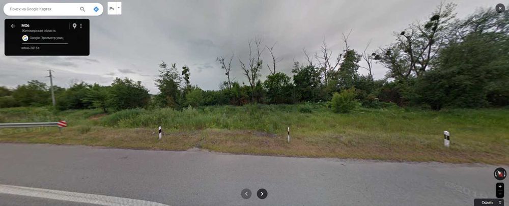 Продаж фасадної ділянки Київ-Чоп, 25км від Житомира(26147529)