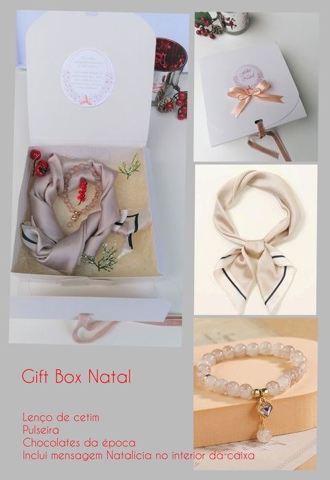 Caixas presente Natal e Aniversário