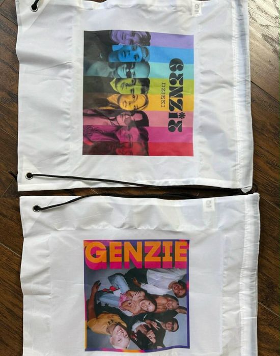 2 worki genzie dla dzieci szkoła school zestaw