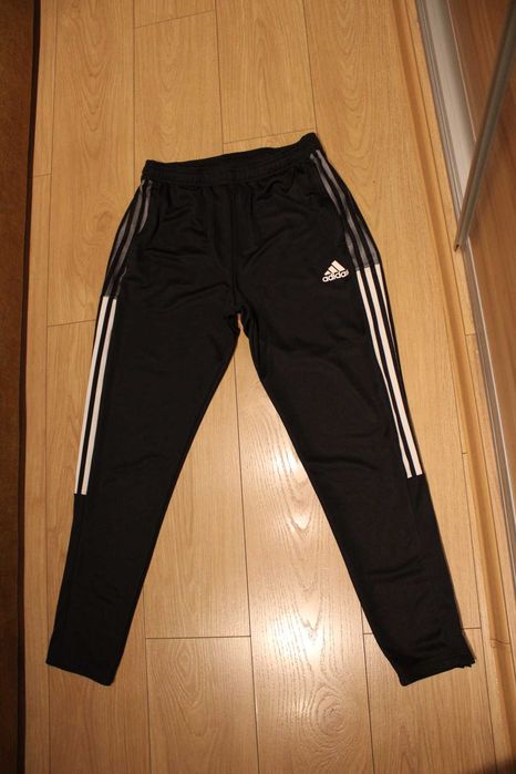 PRAWIE NOWE Spodnie dresowe,męskie,ADIDAS,L,czarne