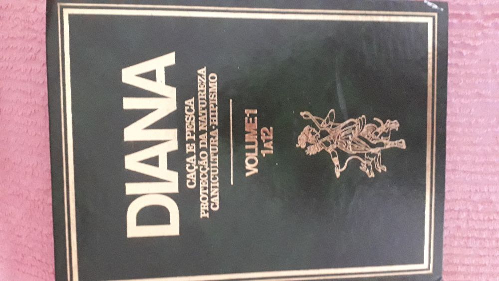 Livro para caça e pesca,, DIANA ,,