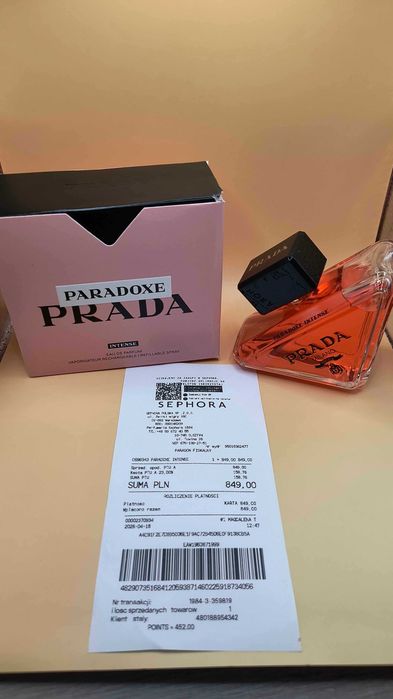 Perfumy Prada Paradoxe Intense 90ml