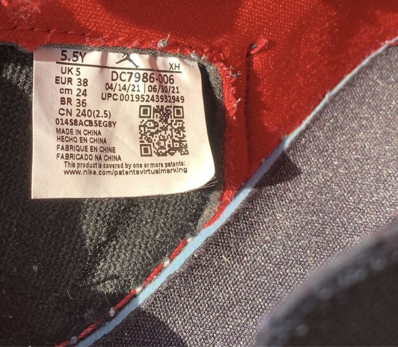 Nike Air Jordan 1 high r. 38