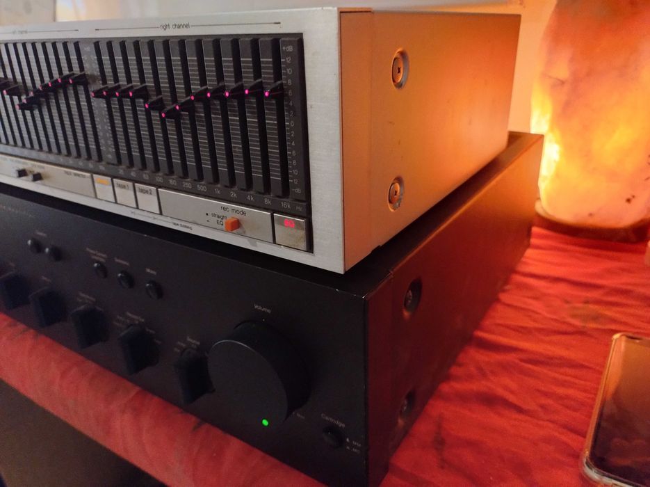 Harman Kardon HK6650R Technics SH-8055 Yamaha NS-50F
