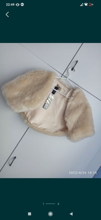 Futerko Bolerko ślubne