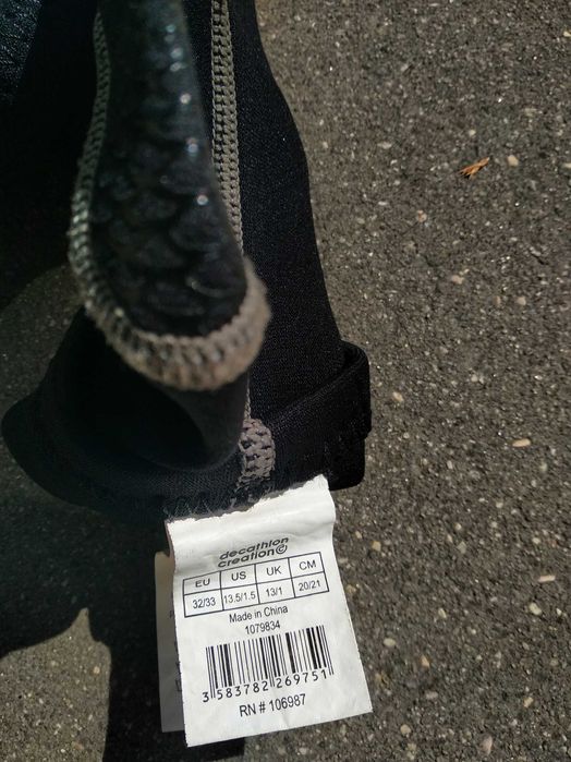 Botins de neoprene TRIBORD criança