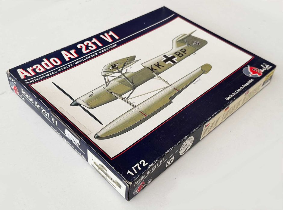 Pavla Models_Arado Ar 231 V1. Esc. 1:72. Completo e como novo.