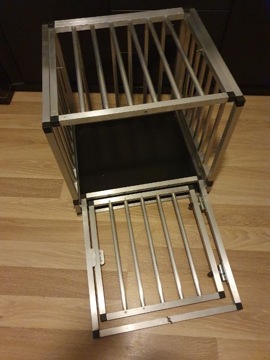 klatka dla psa aluminiowa składana