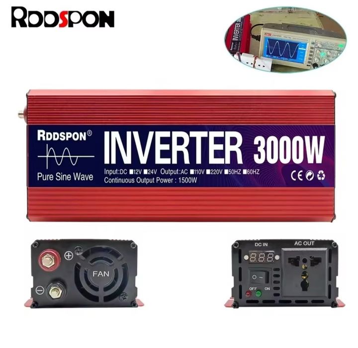 Розпродаж! Інвертори 12В 3000 Вт