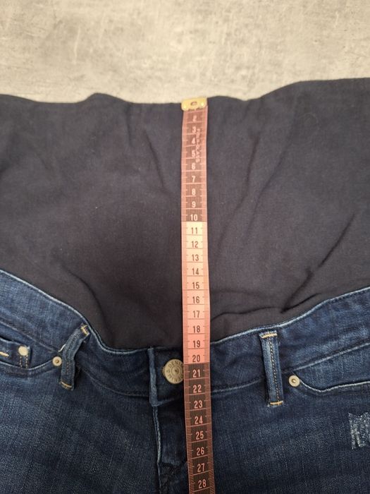 Spodnie, Jeansy ciążowe H&M rozm. 34