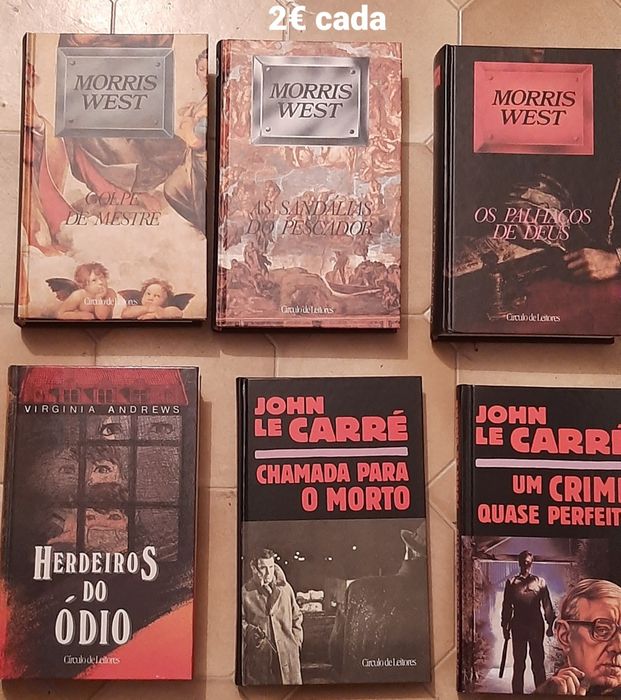Livros variados de diferentes autores