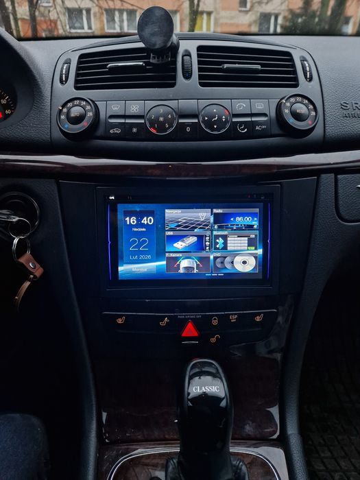 Radio GMS6808 Mercedes e klasa w211 CD DVD GPS  Navi bluetooth