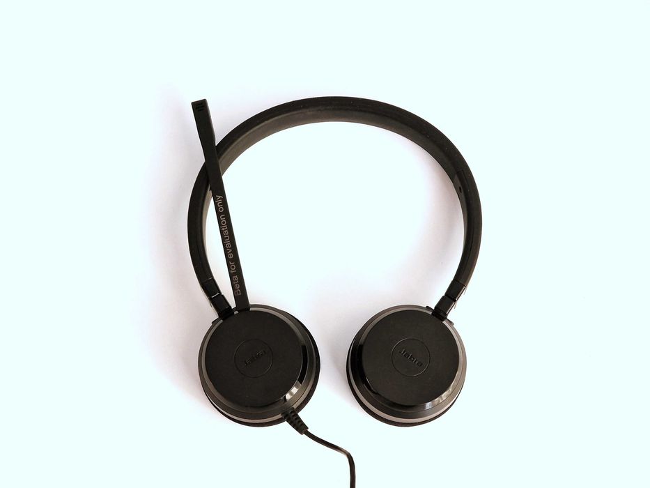 Jabra Evolve 20 MS przewodowe z pilotem czarne