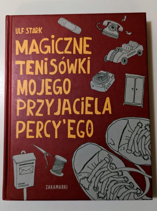 Książka magiczne tenisówki mojego przyjaciela Percy'ego