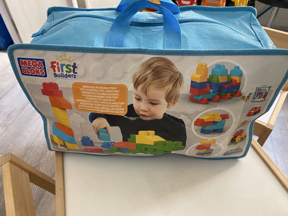 Конструктор Fisher Price  Mega Bloks First Builders, 150 деталей