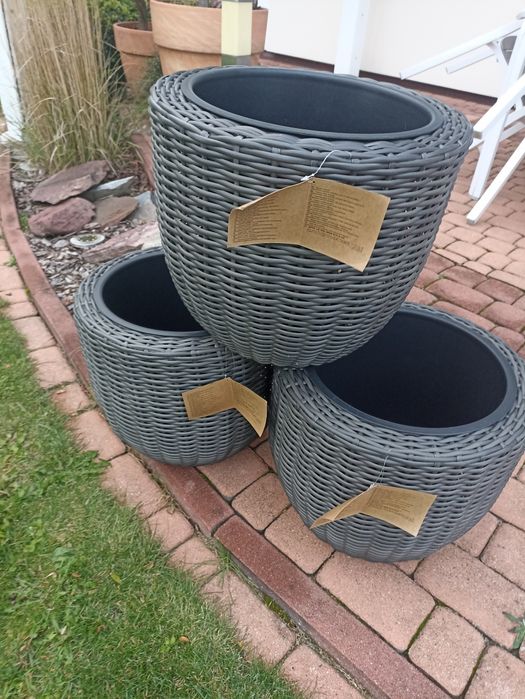 Jysk Donica Garden Planter SVARTBAK 42 cm x 36 cm