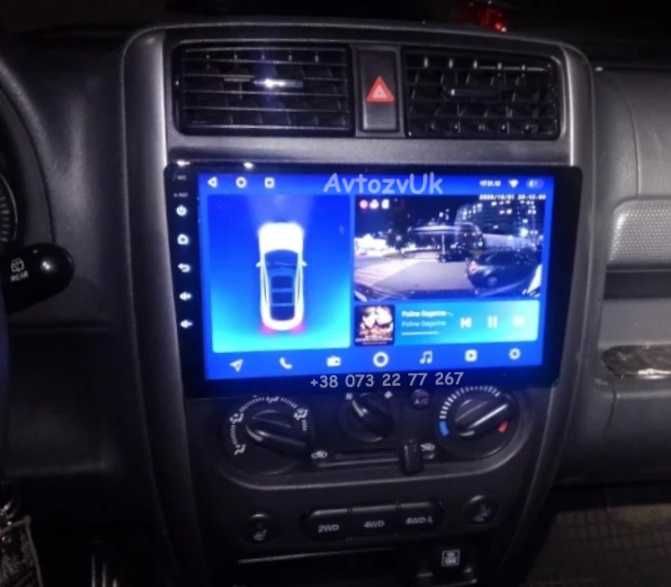 Магнитола JIMNY Suzuki CELERIO GPS DVD TV USB 2 дин CarPlay Android 15