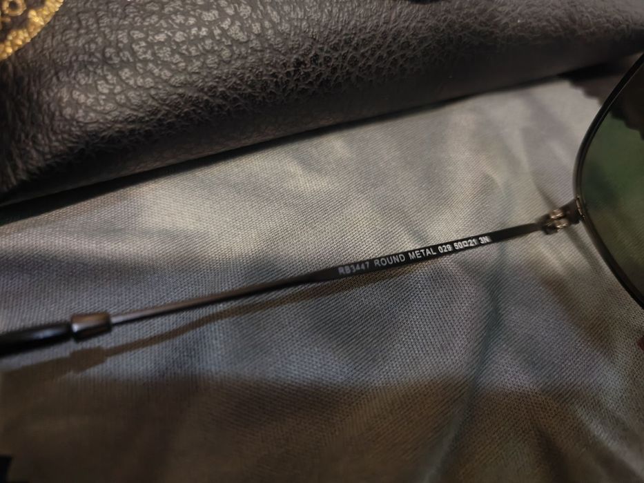 Очки RayBan RB 3447 Round Metal,оригинал