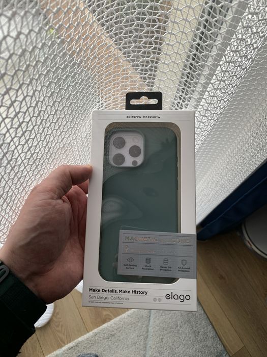Elago iphone 16 pro max zielone