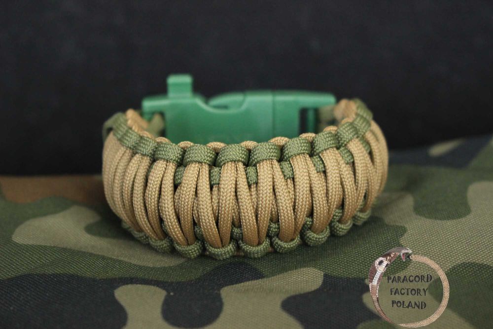 Bransoletka Cobra King paracord handmade
