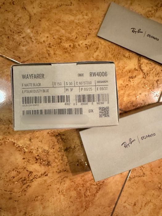 Смарт-окуляри RAY-BAN | META WAYFARER (RW4006 601ST3 50-22)