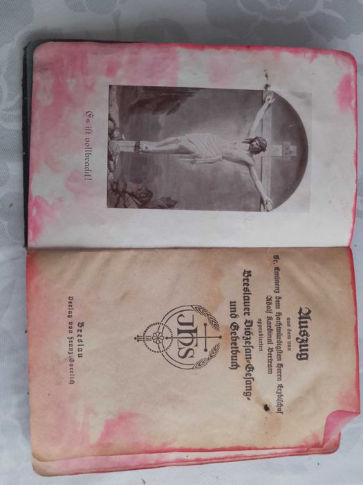 Modlitewnik niemiecki, początek XIX wieku, ANTYK