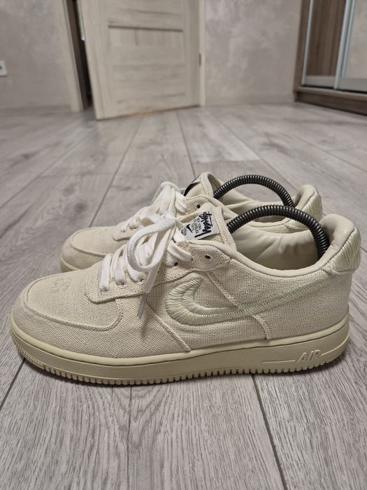 Кросівки Nike×Stussy Air Force 1 Low Fossil,43 розмір