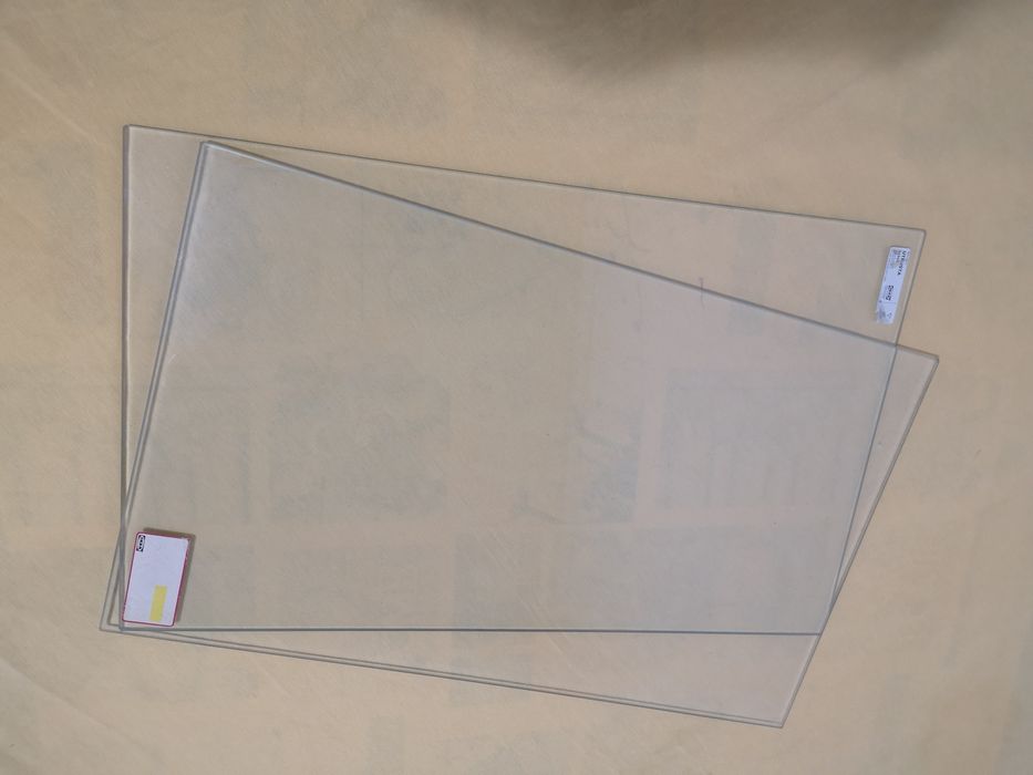 2 vidros ikea para prateleiras, estante, etc.