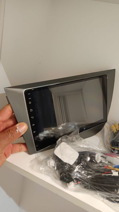 Rádio Android 9" para SEAT Leon 2005-2012 | GPS | Bluetooth | Câmara de Marcha | Novo