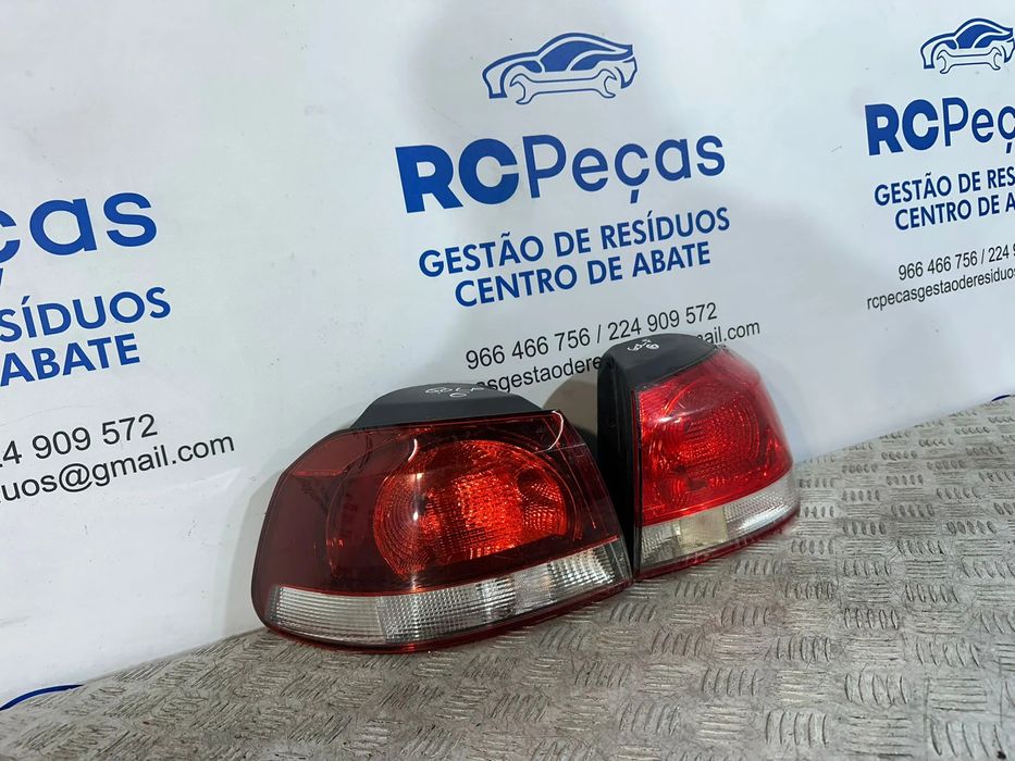 Conjunto Farolins Tras Traseiro Esquerdo Direito Original Volkswagen