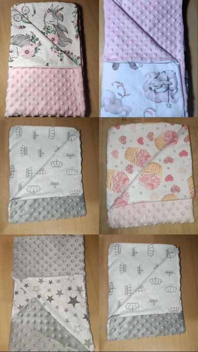 Плед плюшевий 100×80 см.