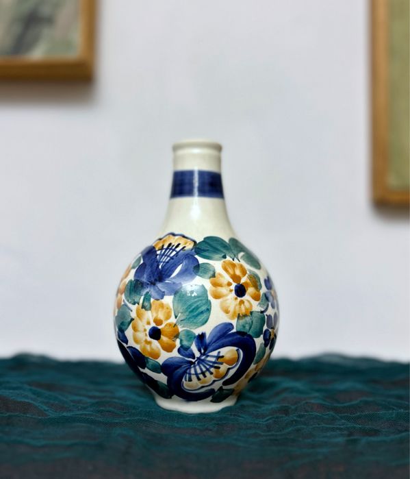 Wazonik ceramiczny fajans