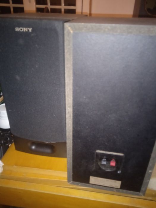 Par de Colunas Sony 70w e 8 Ohm