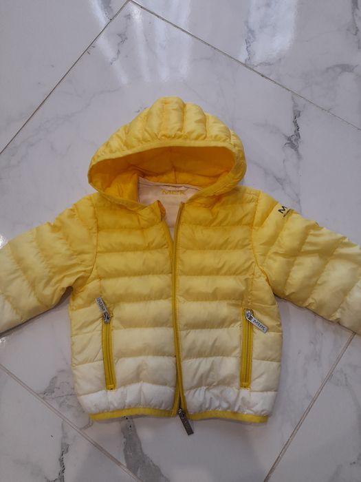 Пуховик фірмовий дитячий