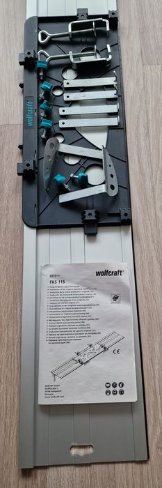 Prowadnica Wolfcraft do ręcznych pilarek tarczowych