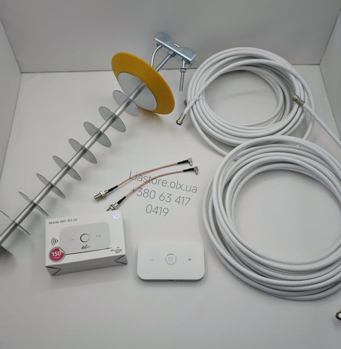 Комплект для 3G/4G LTE інтернету модем HUAWEI e5573 + 4g антена пушка