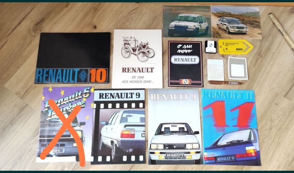Catálogos Renault Antigos