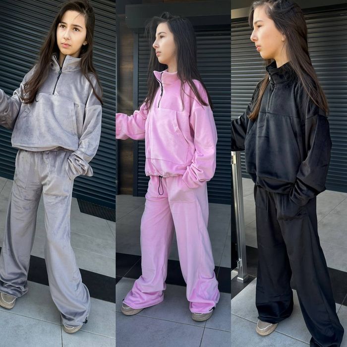 Костюм спортивный велюр