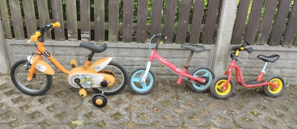 Rowerki Decathlon i Puky