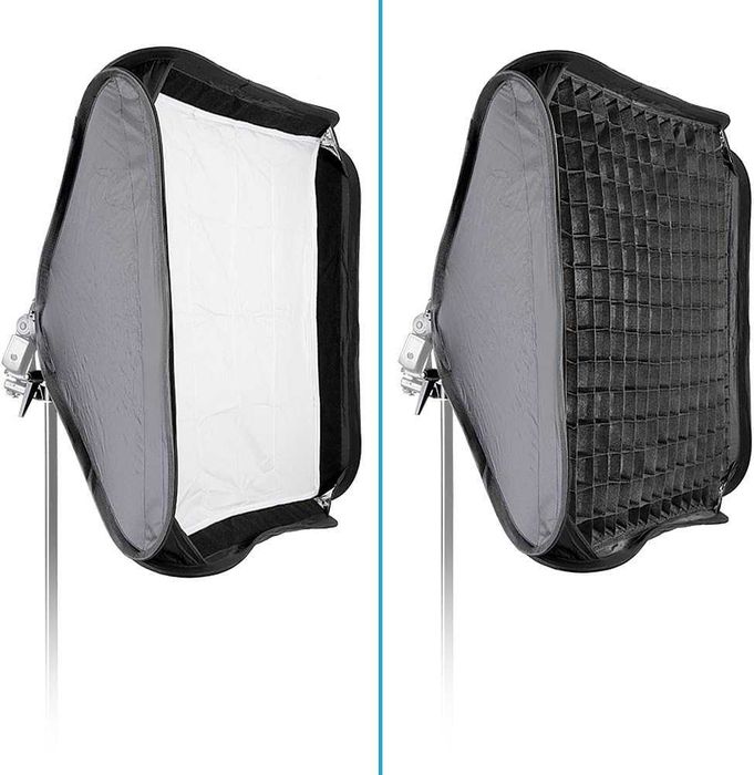 Softbox Neewer 60x60cm + Tripé Pequeno