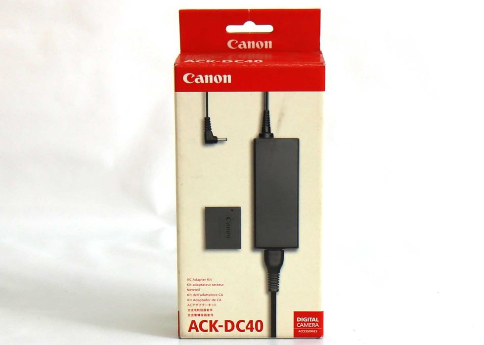Transformador Canon ACK-DC40 novo (nunca usado)