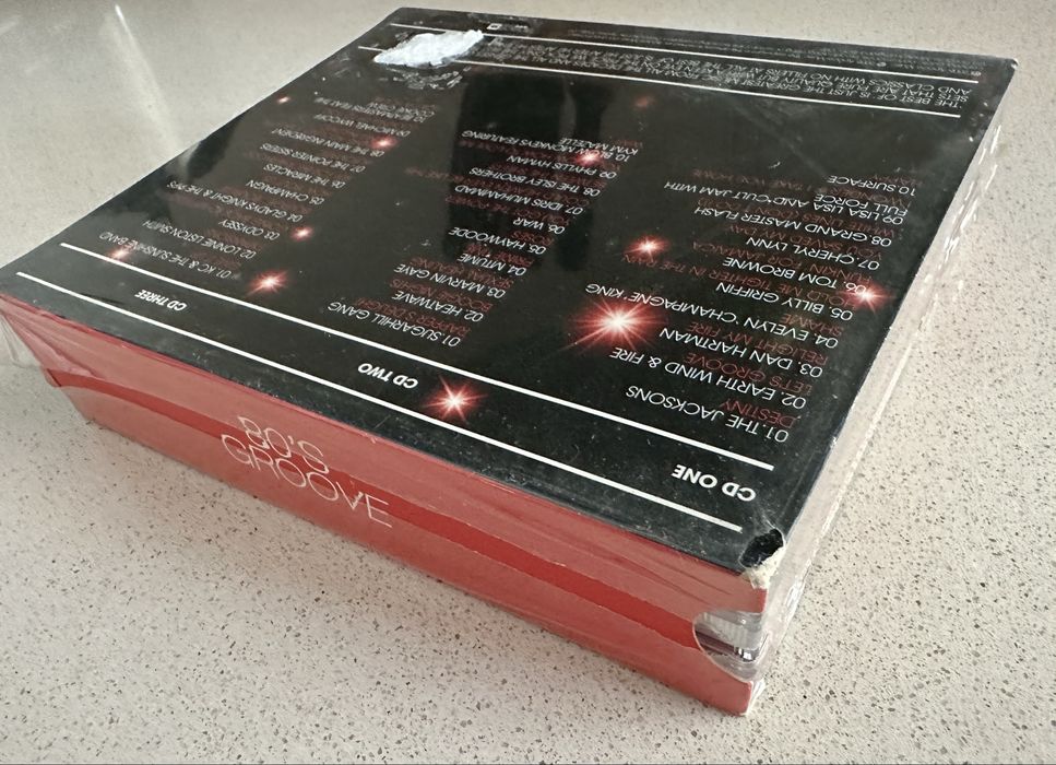 Pack 3 CDs The Best Of 80’s Groove SELADO
