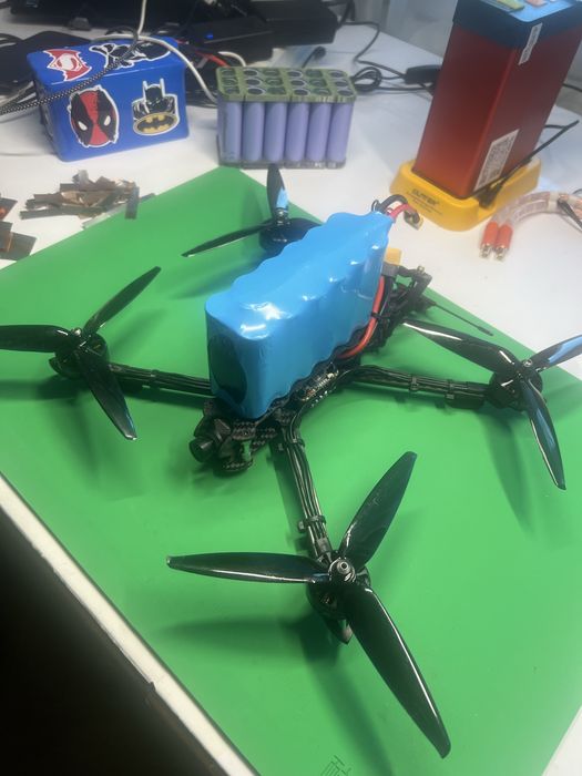 ФПВ FPV 7 дюймів Дрон з АКБ