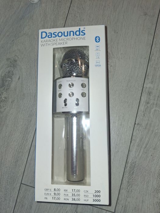 Nowy mikrofon karaoke usb