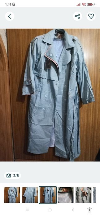 Плащ тренч женский в новом состоянии.